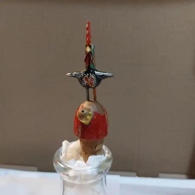 Cockerel Bottle Pourer - Photo 4