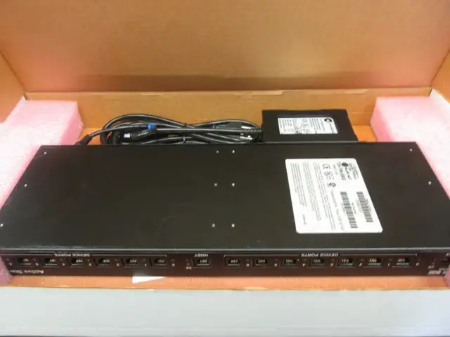 BLACK BOX 724-746-5500 ACTIVE STAR HUB 301-2305-12 115-230V