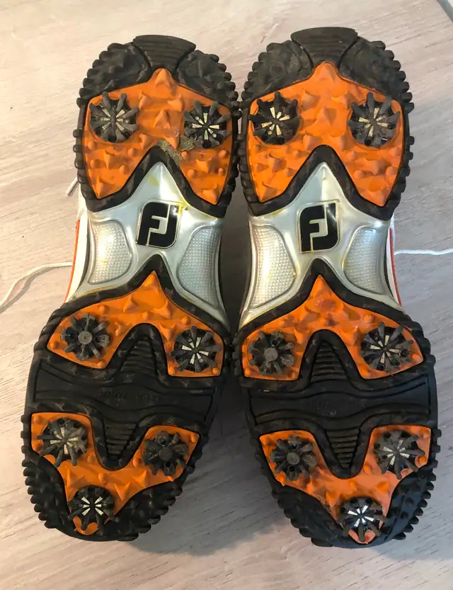 Mens FootJoy leather golf shoes - Photo 2