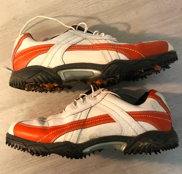 Mens FootJoy leather golf shoes - Photo 3