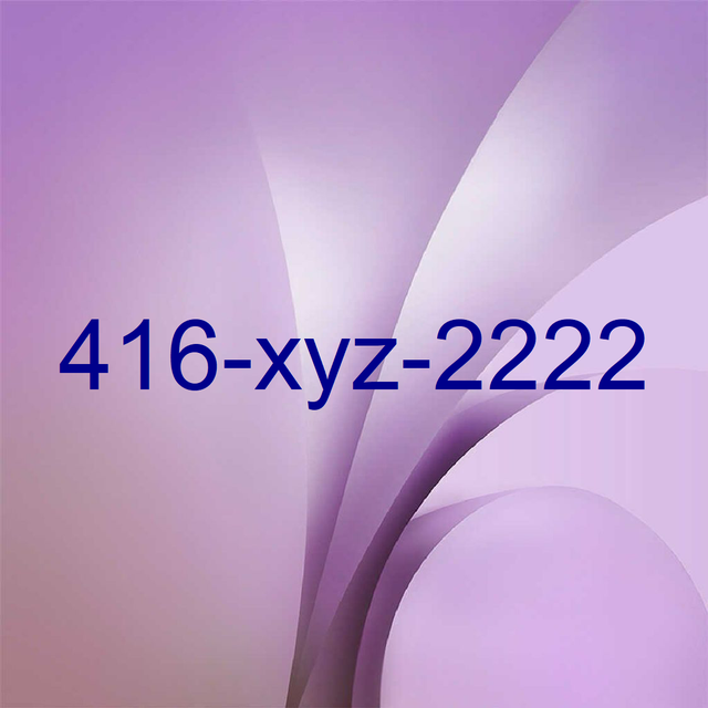 Get Noticed with  Exclusive 416 647 905 Phone  Numbers for sale