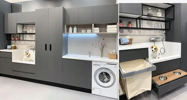 We Build Any Closet, Laundry, Office, Fireplace, Mudroom Cabinet - Photo 8