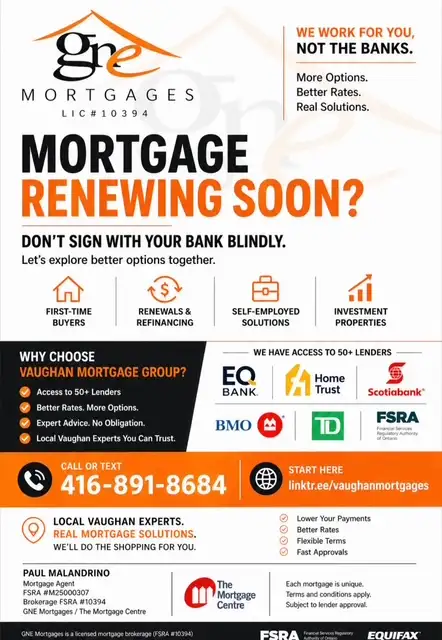 Mortgage Agent -Self -employed, Renewals & Refinancing | Vaughan - Photo 3