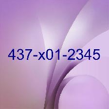 437-x01-2345 awesome phone number for sale!