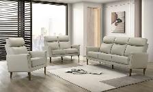 High End Ottawa  Furniture Store Leather Set, Beige Brown Black - Photo 3