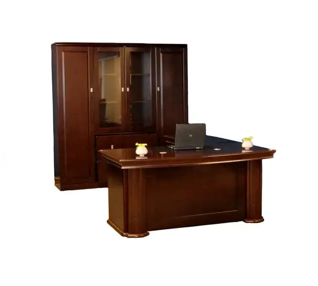 High-end Veneer Workstations/Executive Desks - Photo 6