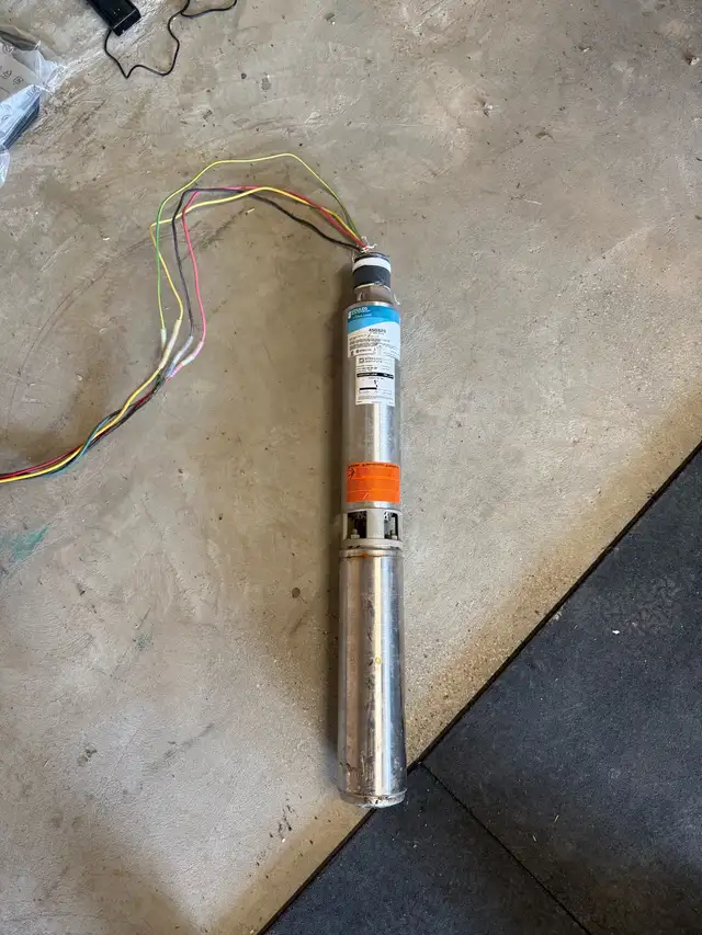 irrigation pump. submersible
