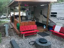 LOT & TRAILER FOR SALE: Mountain Shadows Resort, Radium BC - Photo 2