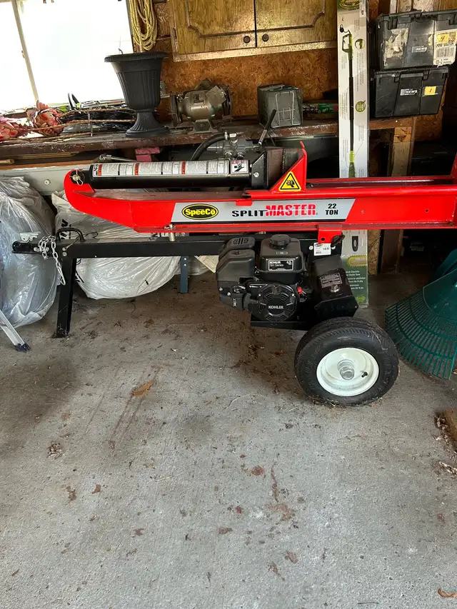 22 ton log splitter