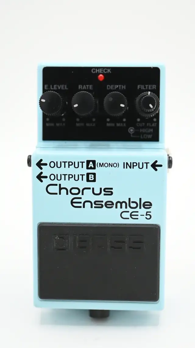 Boss CE-5 Chorus Ensemble a classic chorus pedal USED in working