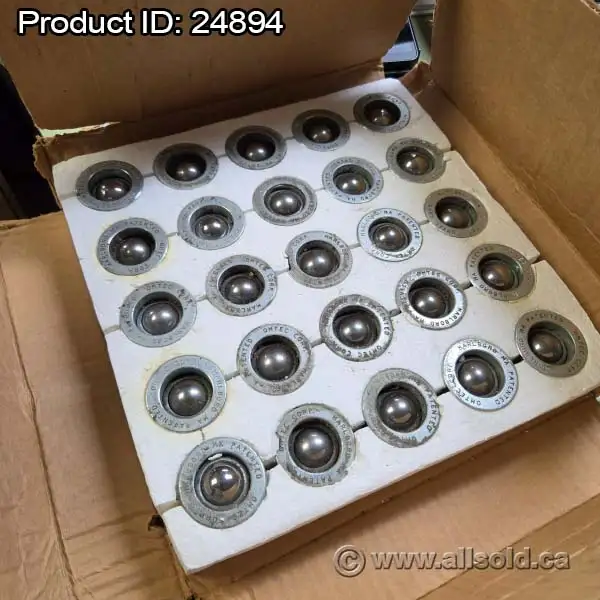 Used Omtec Pop Up Ball Transfers, 60 qty