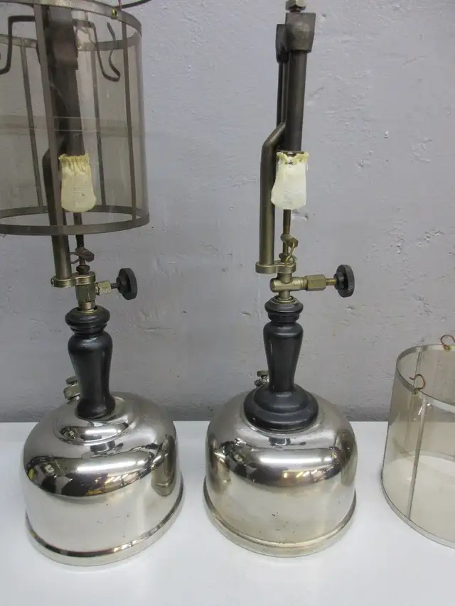 Canadian Coleman 141 & 141A Table Lamps - $250 - Photo 4