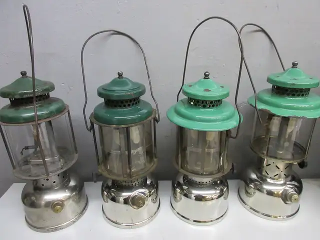 Canadian Coleman Green Top Lanterns - $200 Each - Photo 2