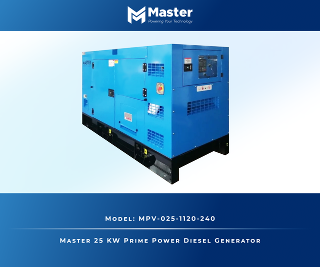 25 kW Prime Power Master Diesel Generator - Photo 2