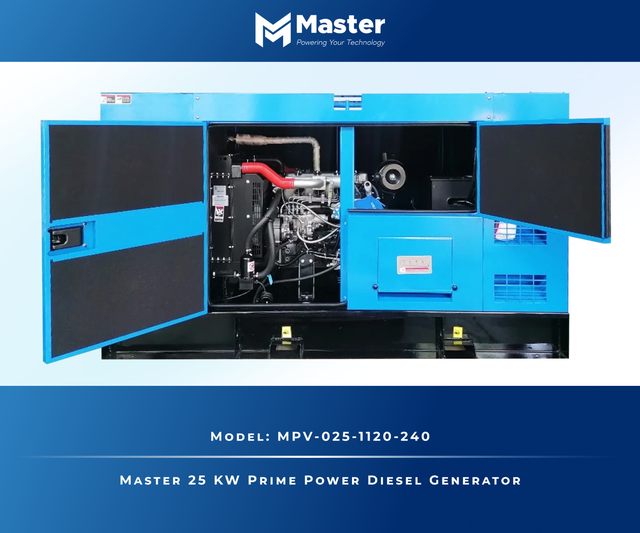 25 kW Prime Power Master Diesel Generator - Photo 3