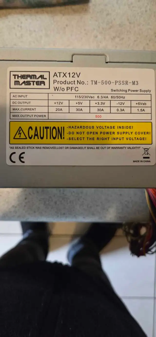 500 WATT POWER SUPPLY - Photo 3