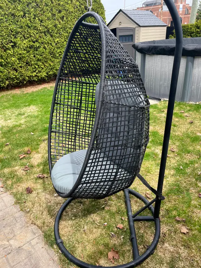 Balançoire oeuf pour l'extérieur - Photo 2