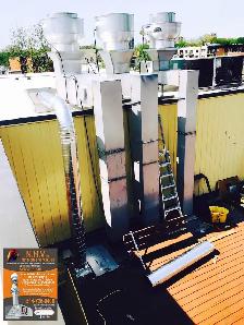 Ventilation commerciale HOTTE de cuisine, conduits, ventilateurs - Photo 4