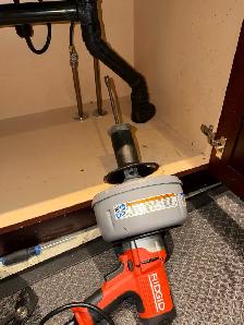 Snake kitchen drain