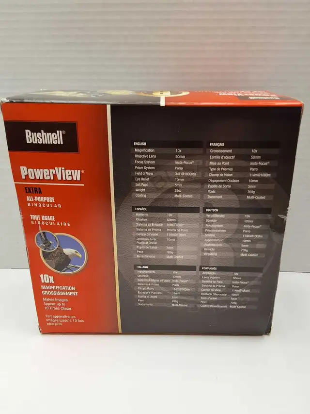 Bushnell 10 x 50 All Purpose Camo Binoculars - Photo 5