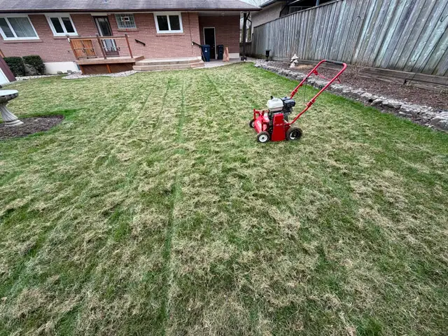 Lawn Dethatching, Aeration, Top Dressing - Photo 2