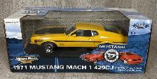 1/18 Ertl American Muscle 1971 Mustang Mach 1 429CJ 40th Anniv.