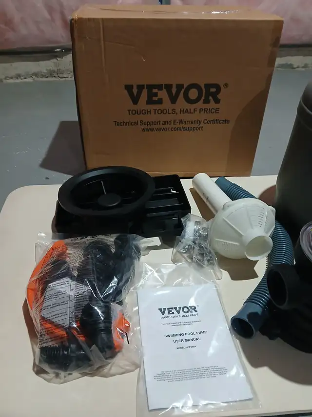 Sand Filter Pump Above Ground Pool, VEVOR, 2650 GPH, 1/3 HP - Photo 4