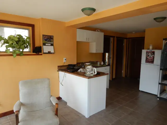 Suite for rent on ground floor of house on forested acreage