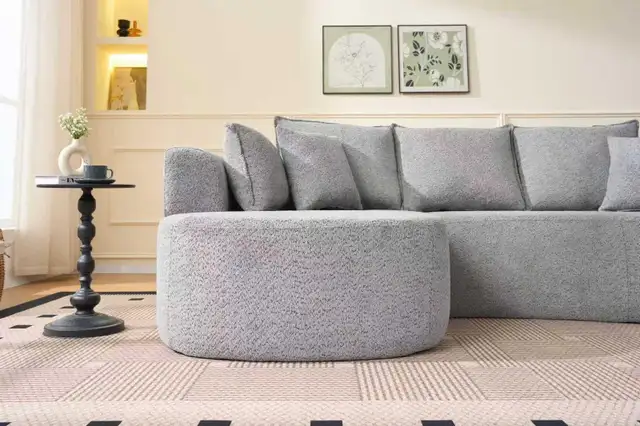 Grey Sectional Couch