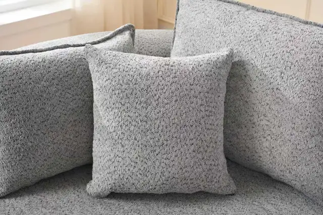 Grey Sectional Couch - Photo 3