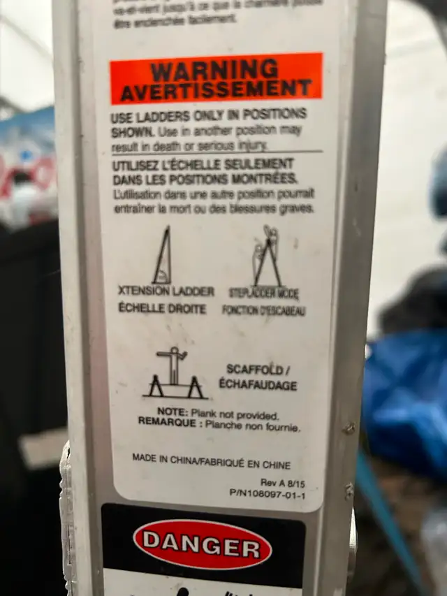 Brand new Mastercraft multi-position ladder. - Photo 2