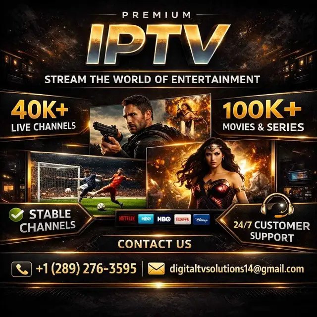 Unlimited I.P.T.V channels with no buffering