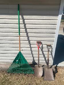Free Shovels and Rake