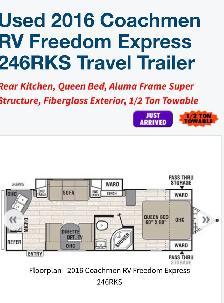 2016, 24 ft Coachman Express Trailer