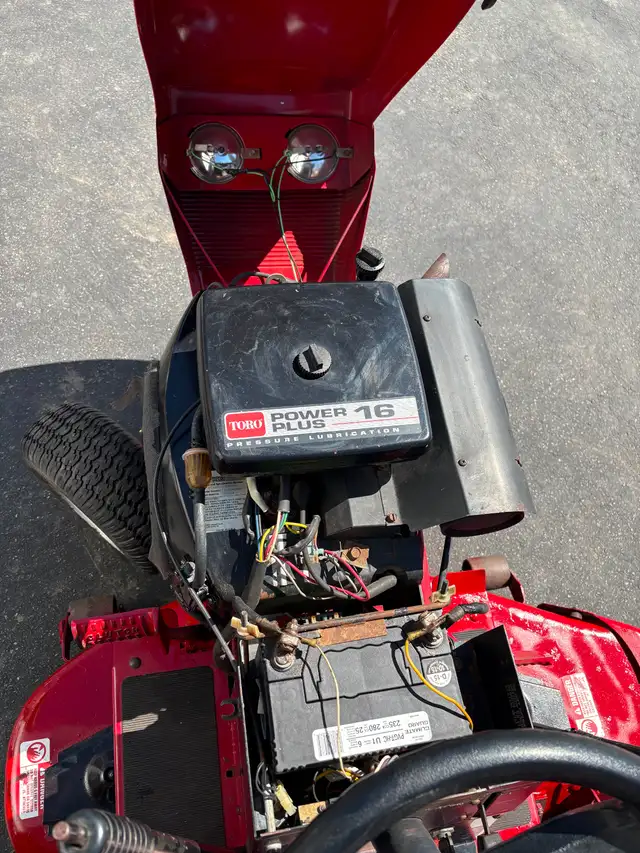 Toro Wheel Horse 416-8 Garden tractor - Photo 5