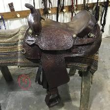 16" Western Rawhide Pleasure Saddle