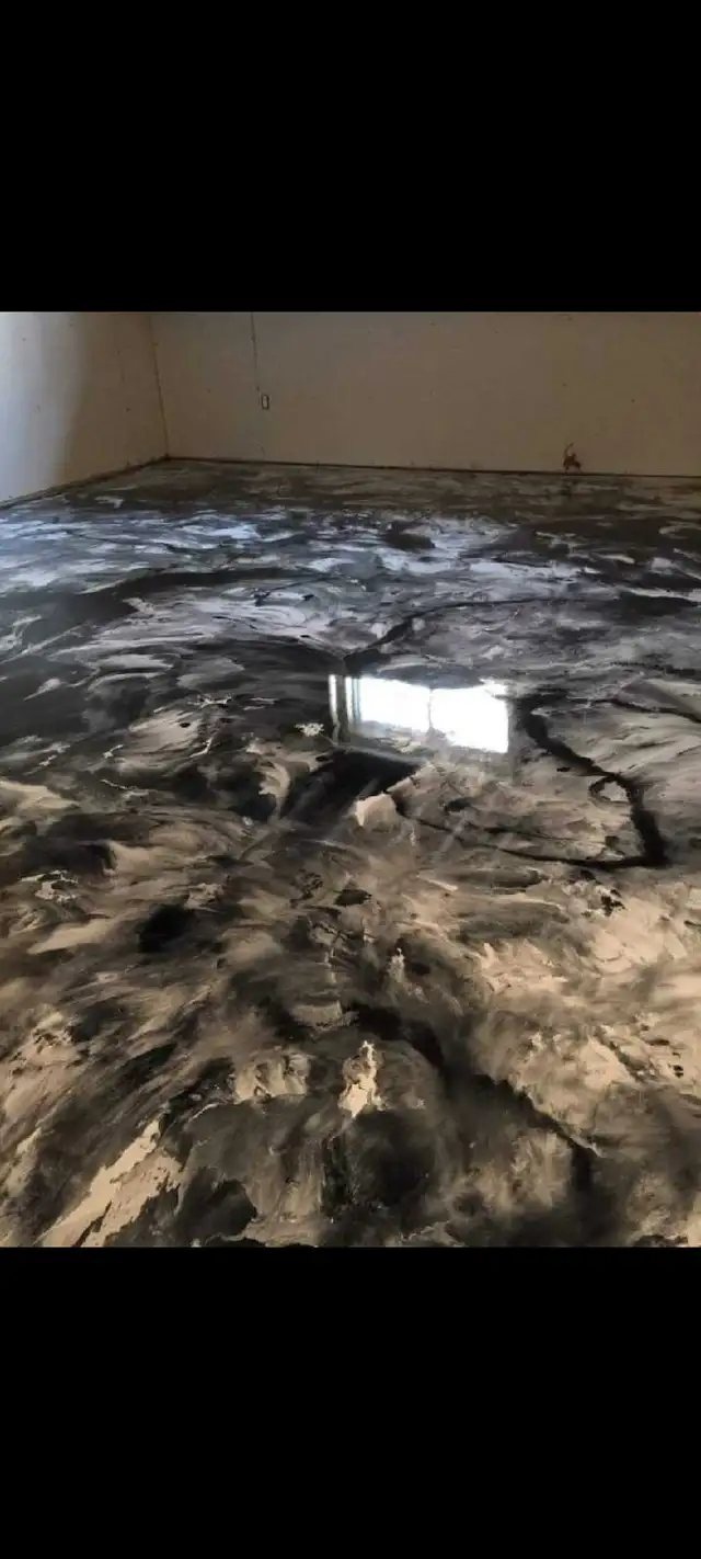 plancher epoxy , scellant , autonivelant - Photo 3