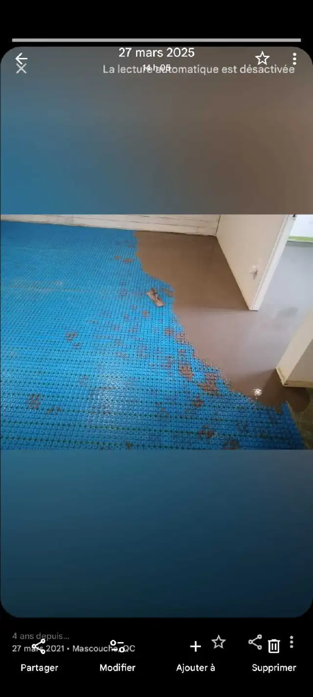 plancher epoxy , scellant , autonivelant - Photo 6