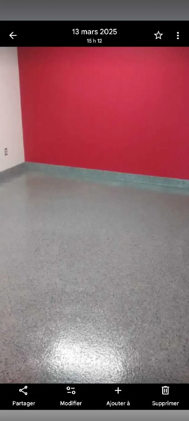 plancher epoxy , scellant , autonivelant - Photo 7