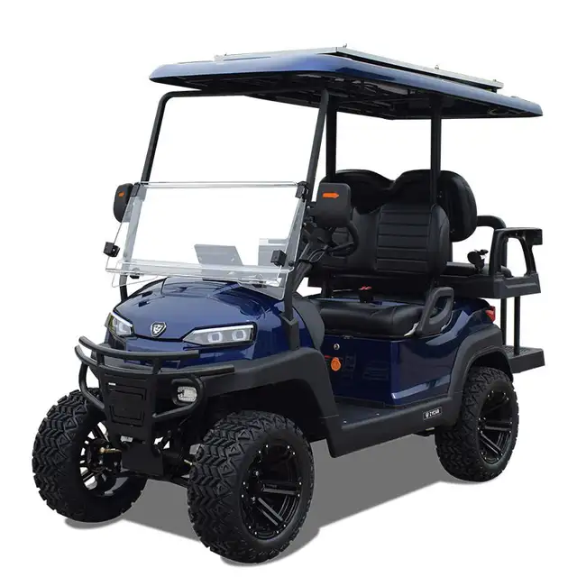 4-Seater (2 2) Electric Golf Cart – Quiet & Efficient