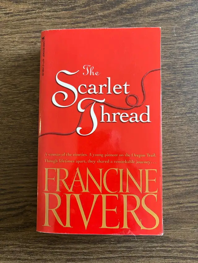 ‘The Scarlet Thread’ paperback book by Francine Rivers
