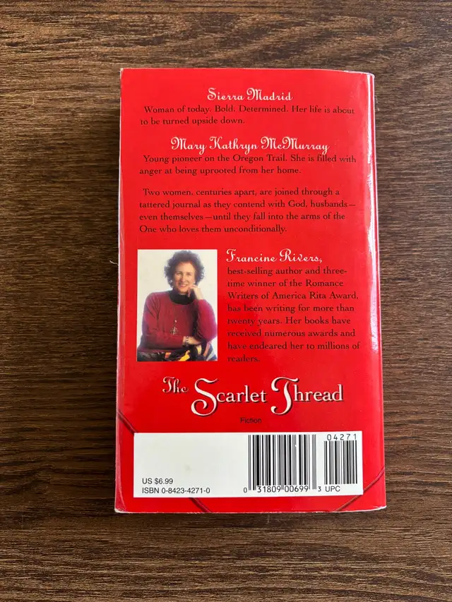 ‘The Scarlet Thread’ paperback book by Francine Rivers - Photo 2