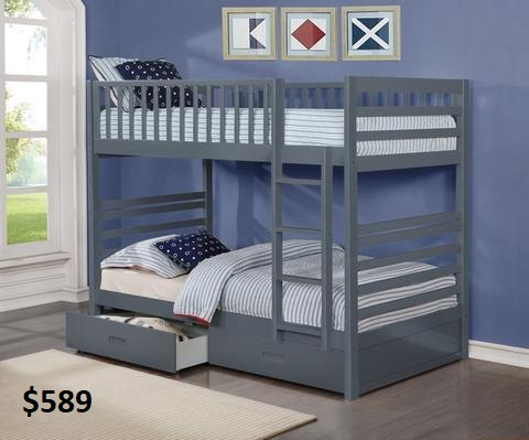 GREAT SELECTION OF SINGLE/SINGLE BUNK BEDS STARTING AT $439 - Photo 2