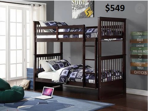 GREAT SELECTION OF SINGLE/SINGLE BUNK BEDS STARTING AT $439 - Photo 4