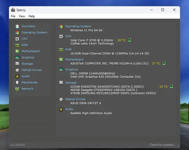 8th Gen Intel i7  8700 4.6GHz 6 Core 16gigs DDR4 M.2SSD - Photo 3