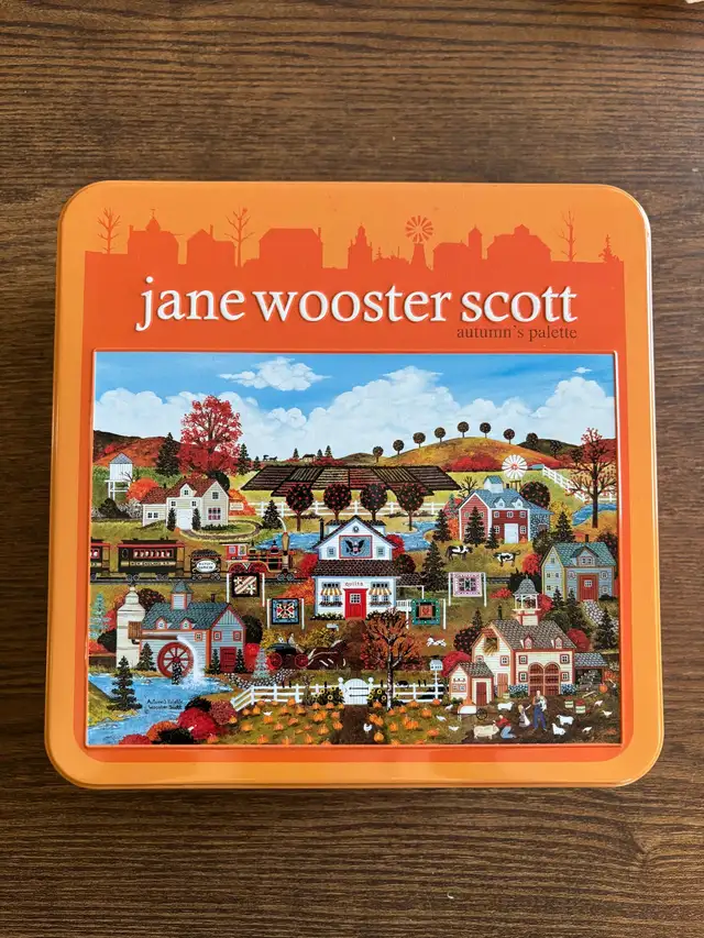 Jane Wooster Scott ‘Autumn’s Palette’ 1000 piece jigsaw puzzle