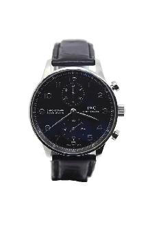 IWC Portuguese Chronograph Stainless Steel Watch IW371447