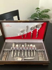 Vintage flatware set