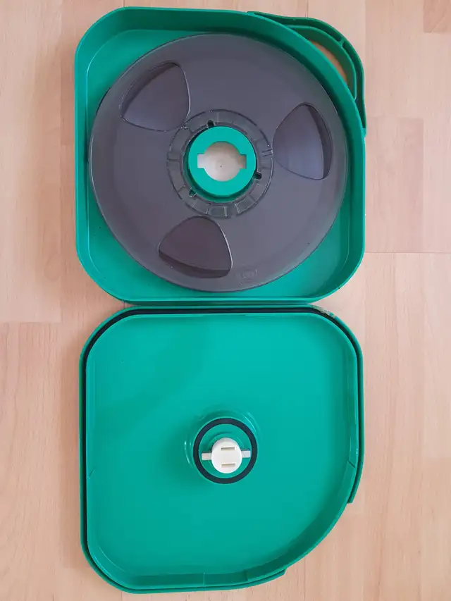 10" used studio grade plastic reels with ¼" tape for sale - Photo 3