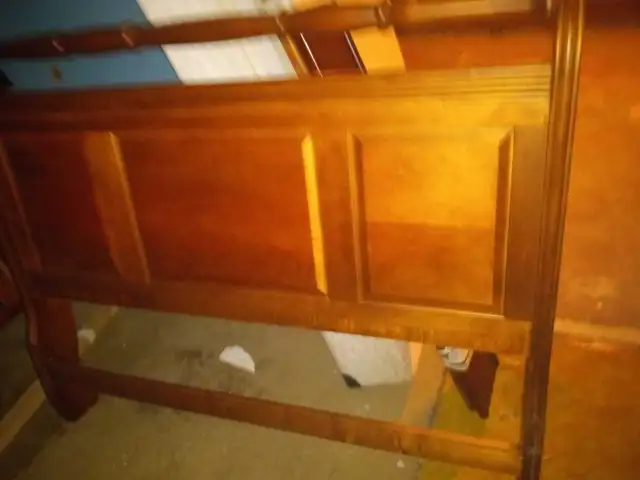 solid pine wood queen size bed frame best offer